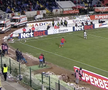 Gazonul de la Botoșani la meciul cu FCSB/ Foto: Captură Prima Sport