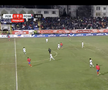Gazonul de la Botoșani la meciul cu FCSB/ Foto: Captură Prima Sport