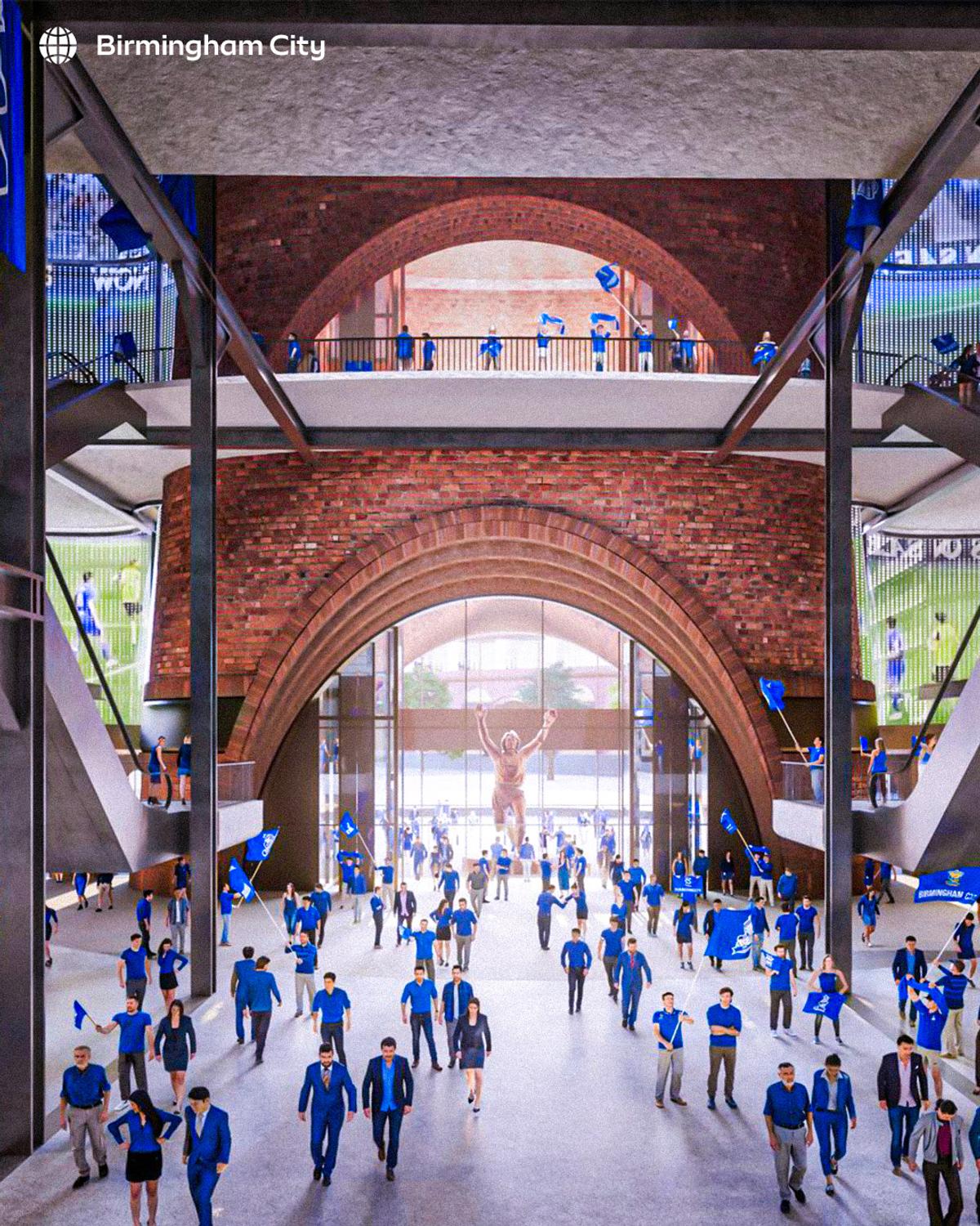 Cum ar urma să arate Birmingham City Powerhouse Stadium