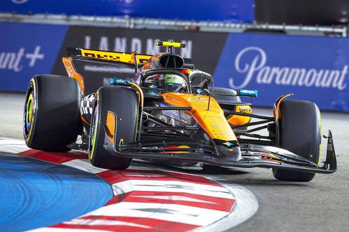 Lando Norris, în Las Vegas // foto: Imago Images