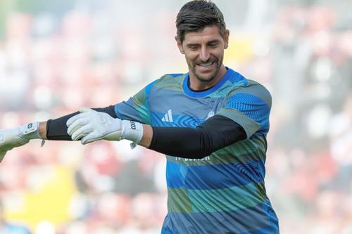 Thibaut Courtois, portarul lui Real Madrid // FOTO: Imago Images