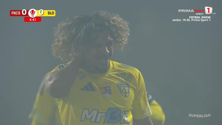 Csikszereda - Slobozia, FOTO: Captură TV @Prima Sport 1