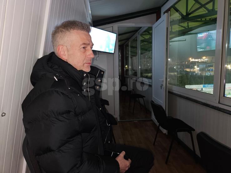 Edi Iordănescu, prezent la FC Argeș - Universitatea Craiova // FOTO: Eduard Apostol (GSP.ro)