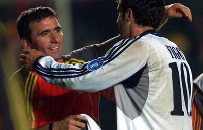 Luis Figo, despre relația specială pe care o are cu jucătorii români: „A fost fantastic! Am fost trist că nu l-am văzut la tragerea la sorți”