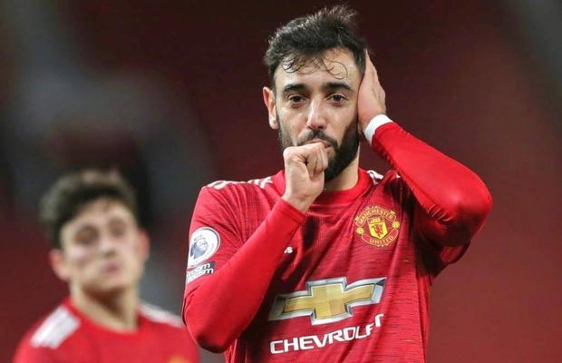 FOTO Cu dedicație! Bruno Fernandes, show în Manchester United - Leeds pentru fetița care nu-l lăsa să plece la meci