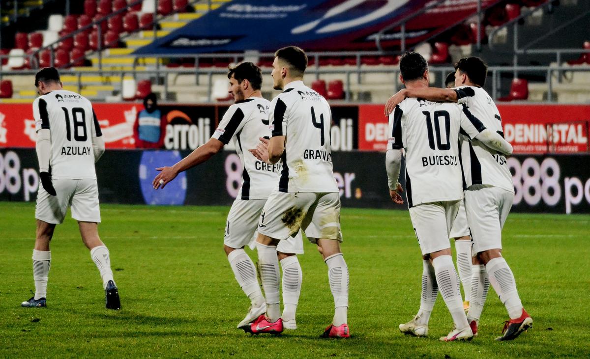 UTA - Astra Giurgiu 0-6. Giurgiuvenii au reușit scorul campionatului la Arad!