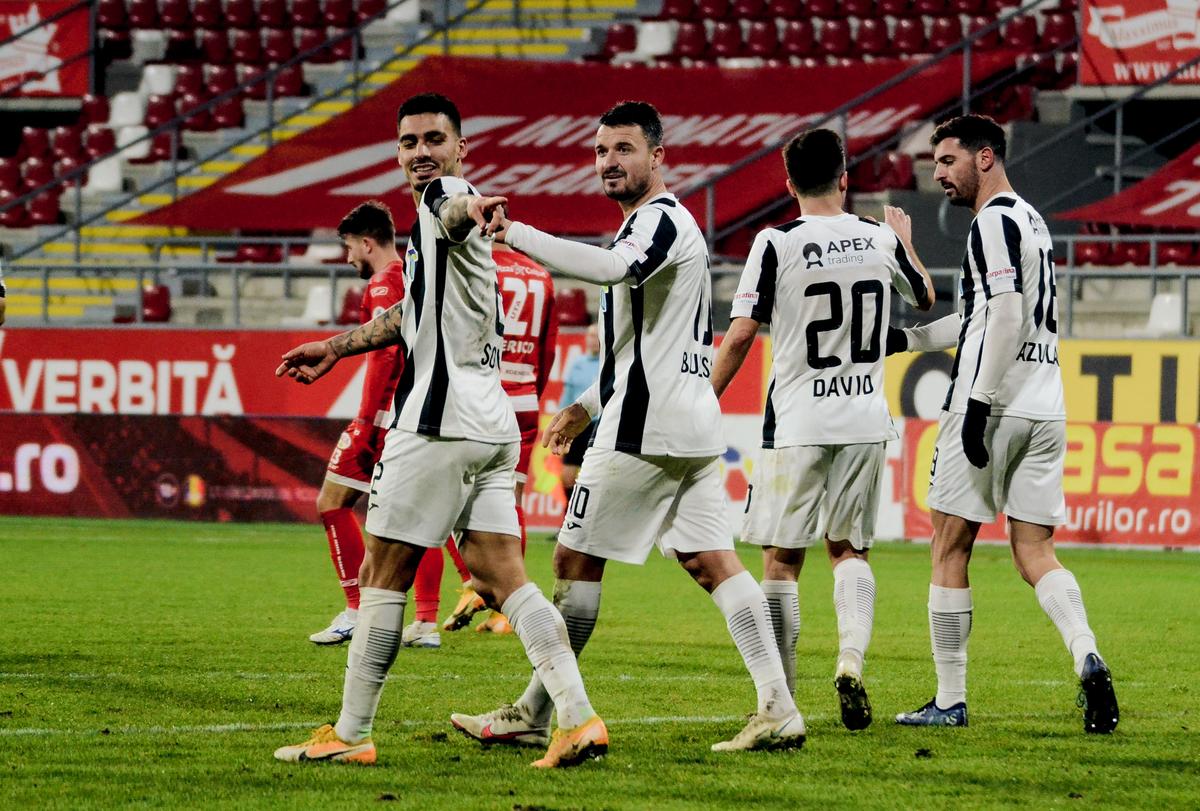 UTA - Astra Giurgiu 0-6. Giurgiuvenii au reușit scorul campionatului la Arad!