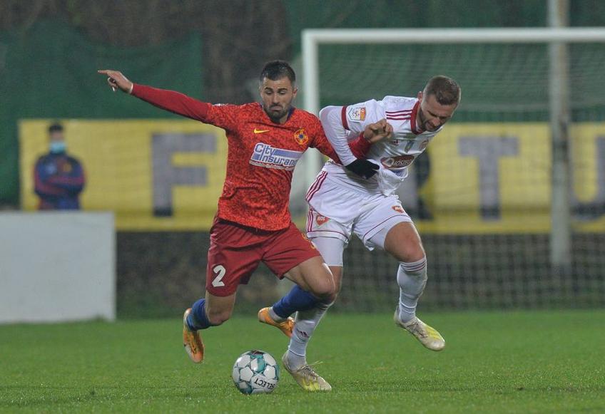 Valentin Crețu, la partida FCSB - Sepsi 1-1