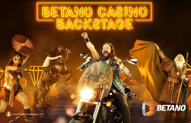 Betano te invită în Casino Backstage, unde poți câștiga zilnic 50 Rotiri Gratuite