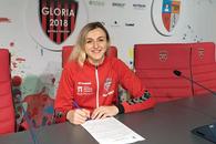 Yuliya Dumanska şi-a prelungit contractul la CS Gloria Bistriţa