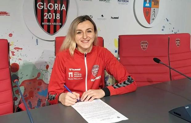 Yuliya Dumanska şi-a prelungit contractul la CS Gloria Bistriţa