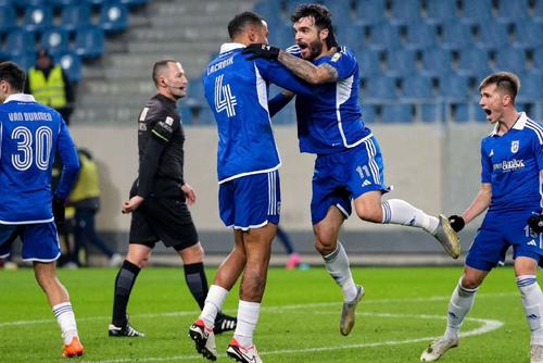 Oltenii sunt pe val în Liga 1 / Sursă foto: Facebook@ FCU Craiova