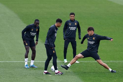 Ferland Mendy, Jude Bellingham, Rodrygo și Raul Asencio / Foto: Imago