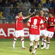 Dinamo în sezonul de toamnă-iarnă din 2011. A fost ultimul sezon în care roș-albii au încheiat anul pe primul loc în Liga 1 / FOTO: Arhivă Gazeta Sporturilor