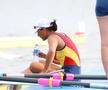 Georgeta Andrunache, după cursa de aur olimpic de dublu rame Beijing 2008 Foto: Cristi Preda