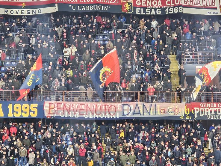 Atmosferă la Genoa - Napoli/ foto GSP