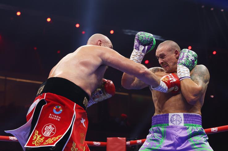 Oleksandr Usyk - Tyson Fury // FOTO: Guliver/GettyImages