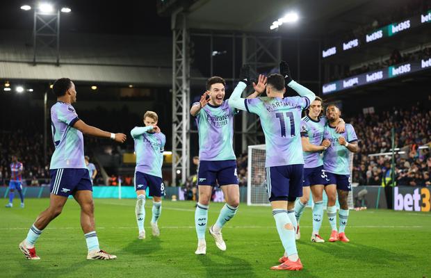 Crystal Palace - Arsenal 1-5 » „Tunarii” câștigă categoric pe Selhurst Park și revin pe podium în Premier League
