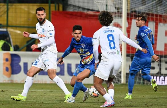 Universitatea Craiova șchiopătează, dar câștigă contra Gloriei Buzău » Oltenii le devansează pe Dinamo și FCSB și urcă pe locul 2