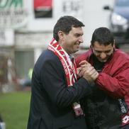 Rapid - Dinamo 1-4, în primăvara lui 2007. Show în loje, cu Borcea, Țiriac și greii de atunci / FOTO: Arhivă Gazeta Sporturilor