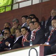 Rapid - Dinamo 1-4, în primăvara lui 2007. Show în loje, cu Borcea, Țiriac și greii de atunci / FOTO: Arhivă Gazeta Sporturilor