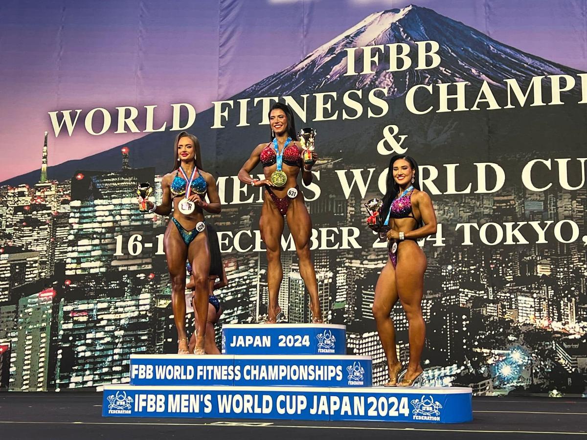 Lotul României s-a întors cu 7 medalii de la Campionatul Mondial de Fitness Tokyo 2024