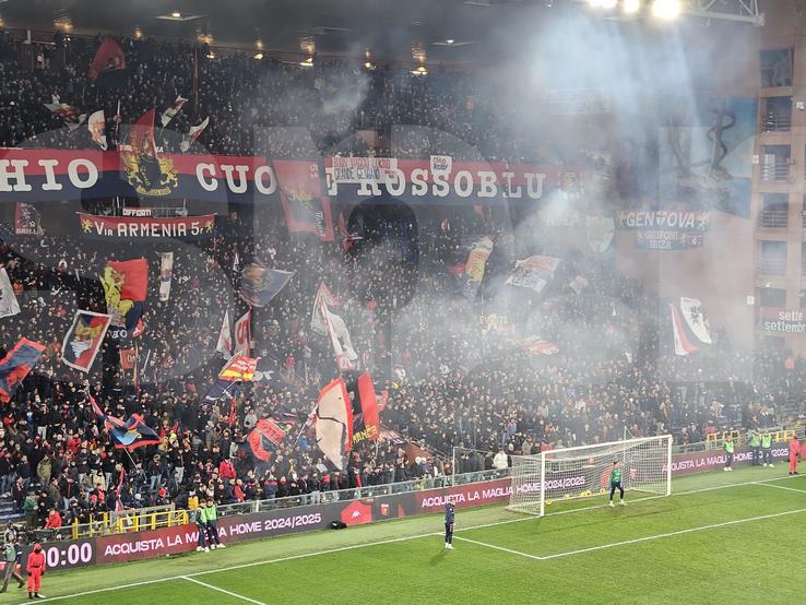 Atmosferă la Genoa - Napoli/ foto GSP