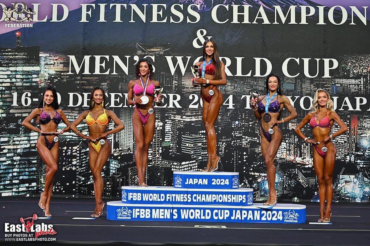Lotul României s-a întors cu 7 medalii de la Campionatul Mondial de Fitness Tokyo 2024