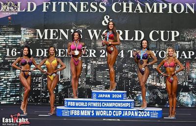 Lotul României s-a întors cu 7 medalii de la Campionatul Mondial de Fitness Tokyo 2024