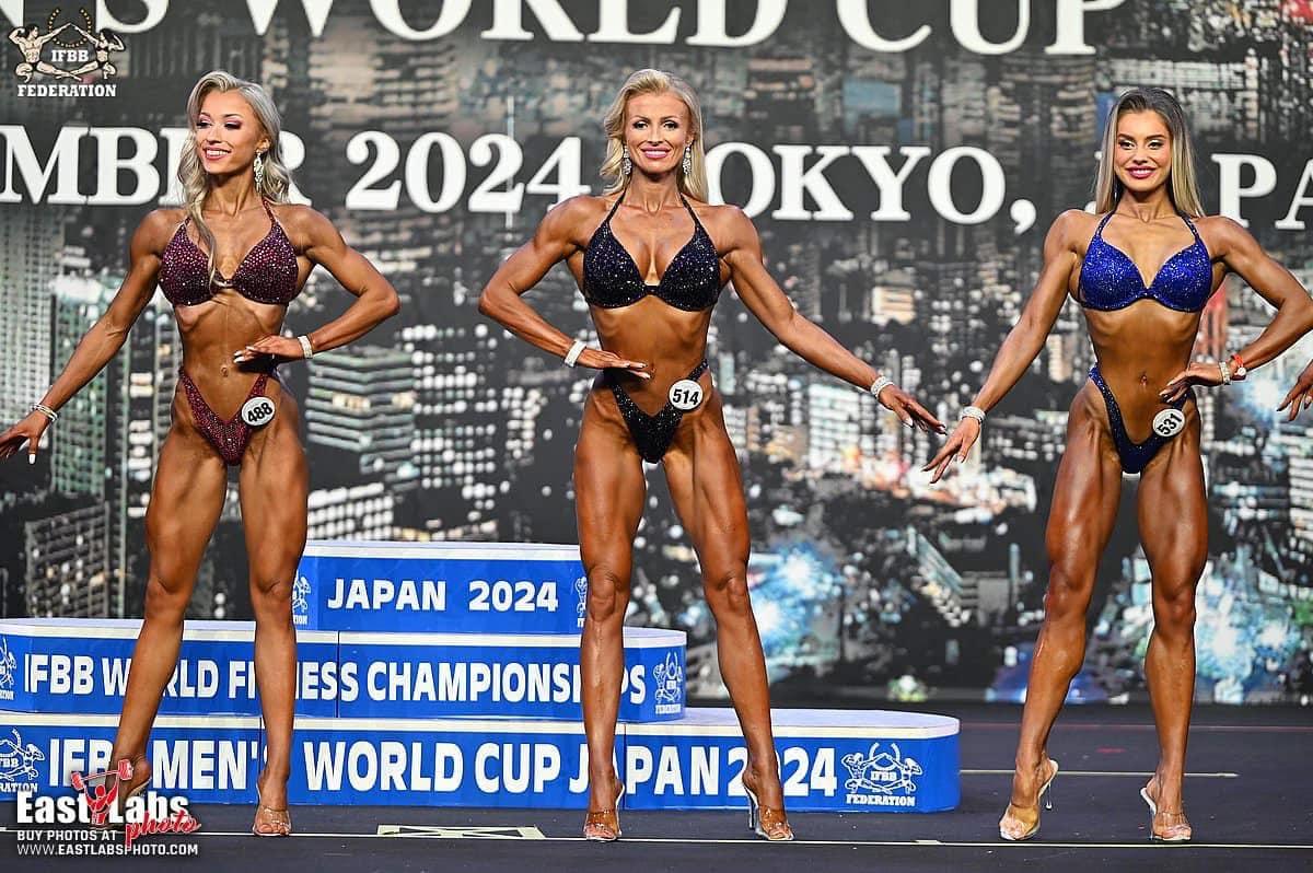 Lotul României s-a întors cu 7 medalii de la Campionatul Mondial de Fitness Tokyo 2024