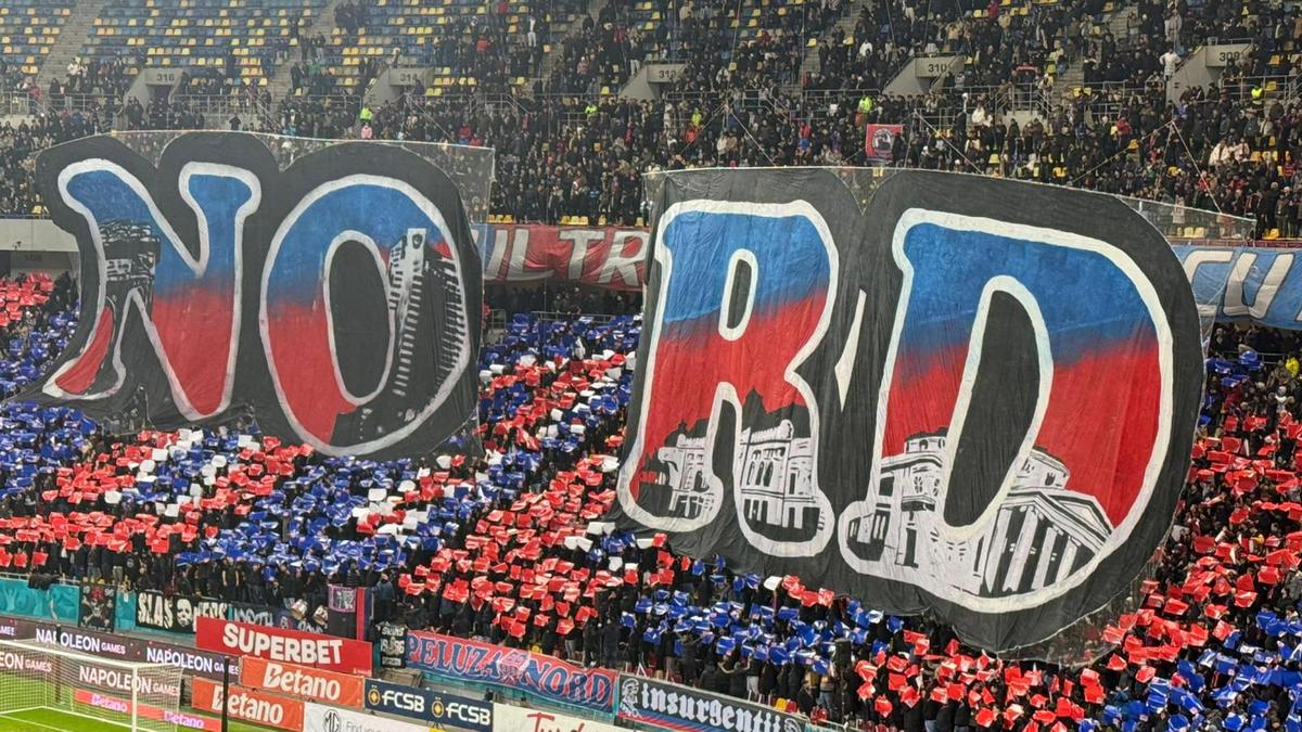A început „războiul”, după momentul din FCSB - Rapid: „Peluza Nord Steaua NU există! Mă enervez!”