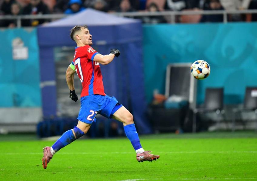 VIDEO cu faza. Așa a deschis Darius Olaru scorul cu Rapid // foto: Cristi Preda (GSP)