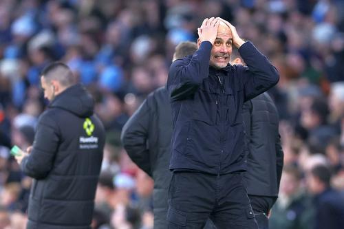 Pep Guardiola în Manchester City - West Ham // foto: Guliver/gettyimages
