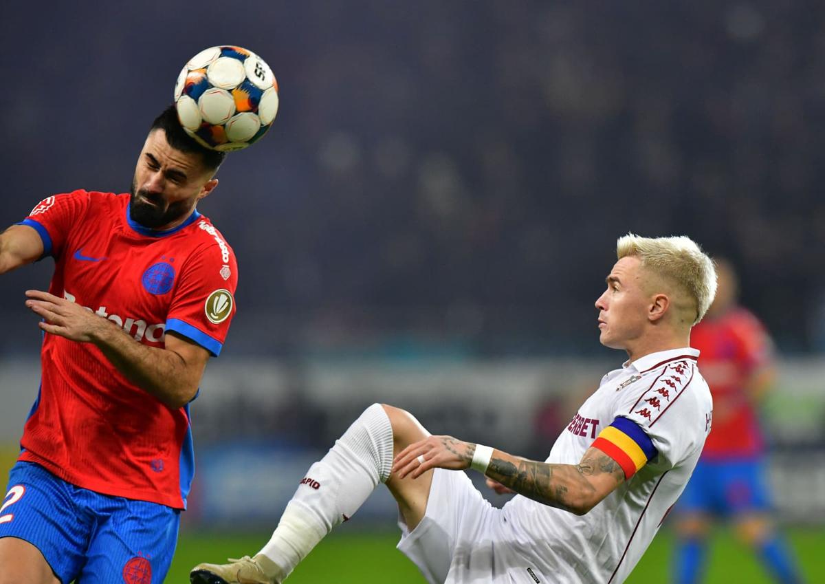 Genul programului: acțiune! FCSB a răpus liderul Rapid și le-a luat în vizor pe primele 6! Orice e posibil în play-off: clasamentul