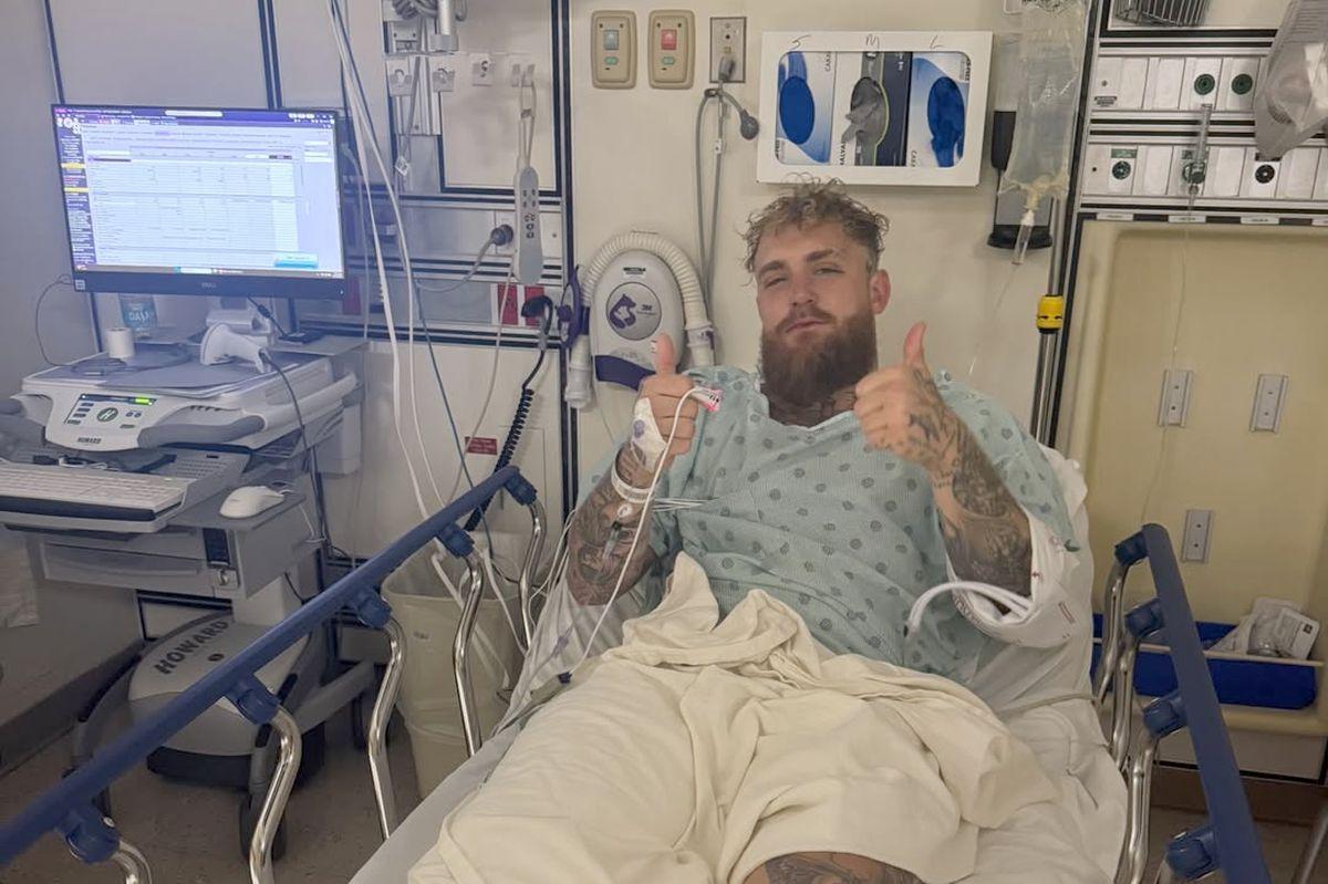Jake Paul, operat de urgență după KO-ul suferit în fața lui Anthony Joshua: „Timp de șapte zile voi mânca doar cu paiul”