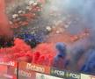 Atmosfera la FCSB - Rapid + Scenografia celor din Peluza Nord a roș-albaștrilor/ foto: GSP