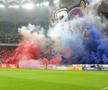 Atmosfera la FCSB - Rapid + Scenografia celor din Peluza Nord a roș-albaștrilor/ foto: GSP
