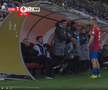 Daniel Bîrligea, furios după ce a fost schimbat în FCSB - Rapid
