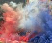 Atmosfera la FCSB - Rapid + Scenografia celor din Peluza Nord a roș-albaștrilor/ foto: GSP