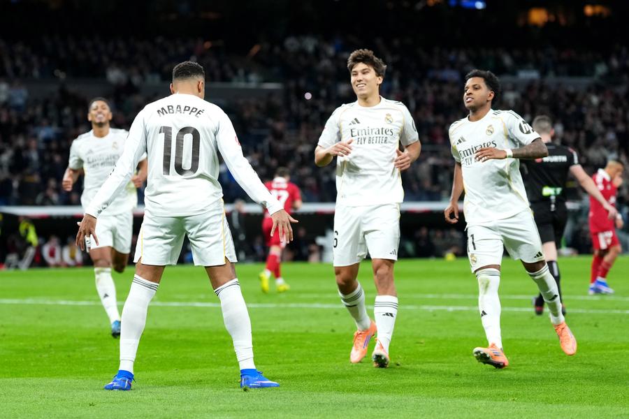 Kylian Mbappe în Real Madrid - Sevilla, în etapa 17 din La Liga / foto: Guliver/GettyImages Cine a fost cel mai bun fotbalist din lume în 2025? 6 reporteri GSP argumentează