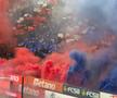 Atmosfera la FCSB - Rapid + Scenografia celor din Peluza Nord a roș-albaștrilor/ foto: GSP