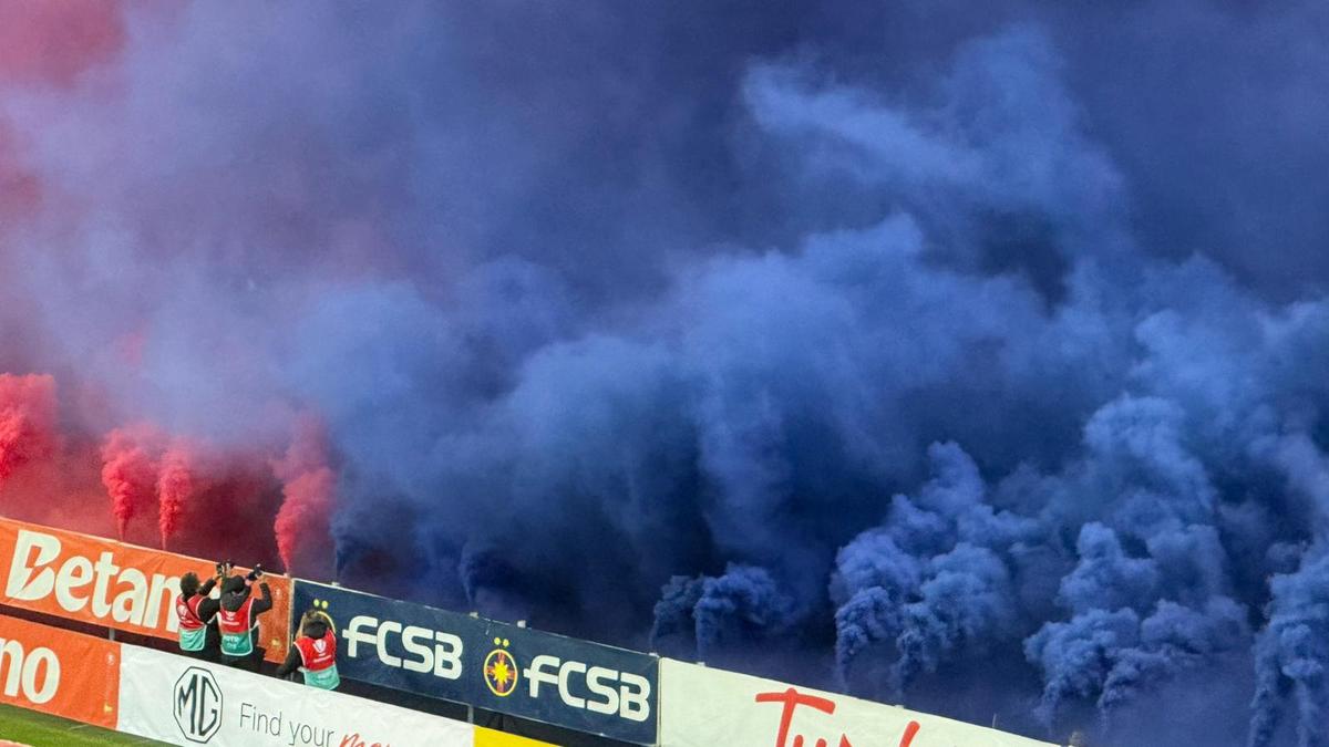 Duel incendiar al peluzelor, la start, în FCSB - Rapid » Apoi, dialogul s-a prăbușit la un nivel suburban