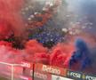 Atmosfera la FCSB - Rapid + Scenografia celor din Peluza Nord a roș-albaștrilor/ foto: GSP