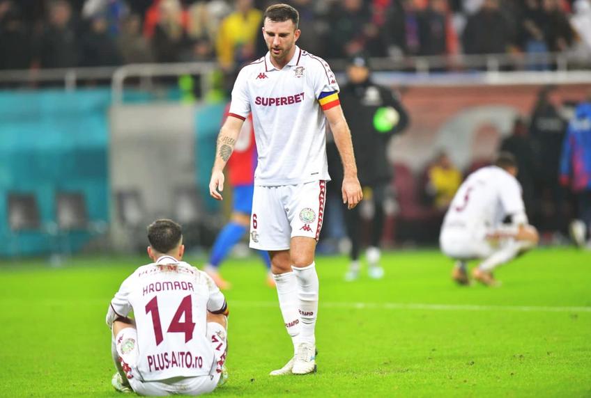 Hromada și Kramer, dezamăgiți după eșecul cu FCSB/ FOTO Cristi Preda (GSP)