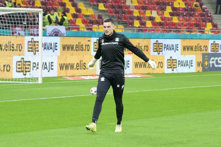 Marian Aioani, înainte de FCSB și Rapid 2-1 / foto: Andrei Furnigă (GSP)