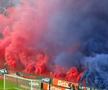 Atmosfera la FCSB - Rapid + Scenografia celor din Peluza Nord a roș-albaștrilor/ foto: GSP