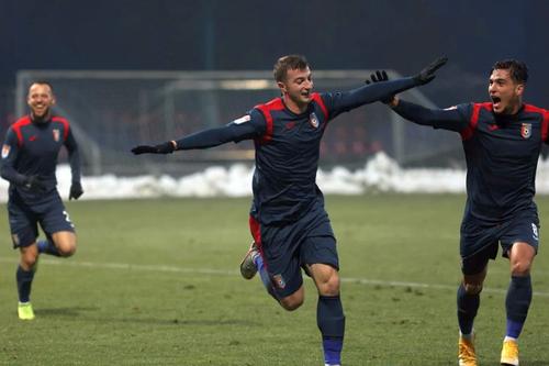 Chindia Târgoviște - Academica Clinceni 2-1. Daniel Popa, eroul de play-off al dâmbovițenilor!