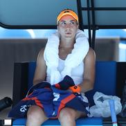 Simona Halep - Danka Kovinic, în turul III la Australian Open, foto: Guliver/gettyimages