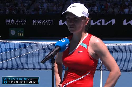 Simona Halep s-a calificat pentru a cincea oară consecutiv în faza optimilor