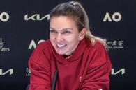 Mesajul scris de Simona Halep pe camera TV de la Australian Open